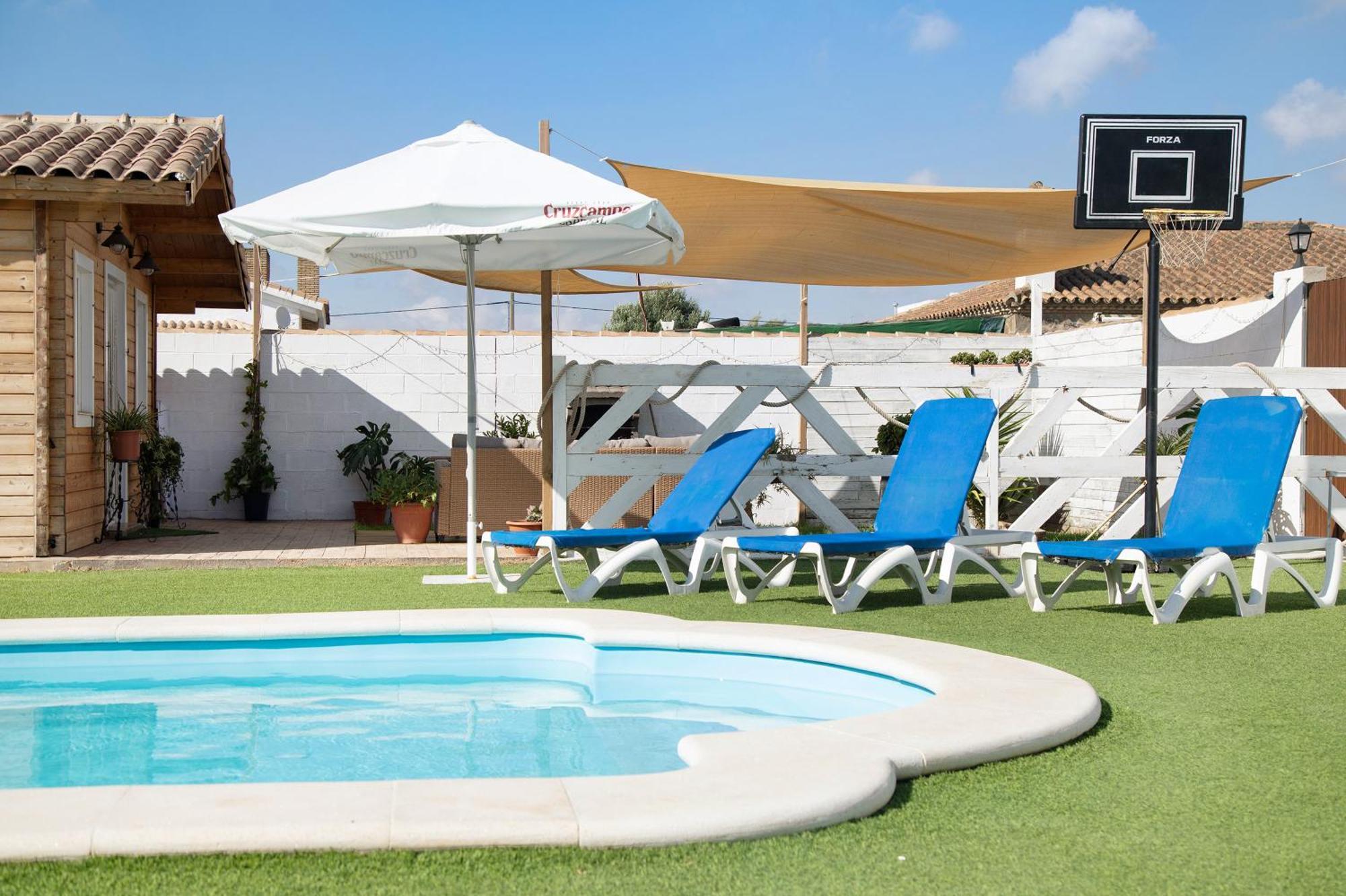 Villa Fuego - Solo Familias Chiclana de la Frontera Dış mekan fotoğraf