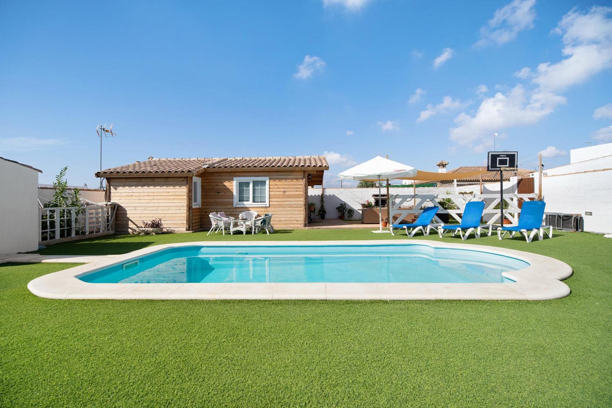 Villa Fuego - Solo Familias Chiclana de la Frontera Dış mekan fotoğraf