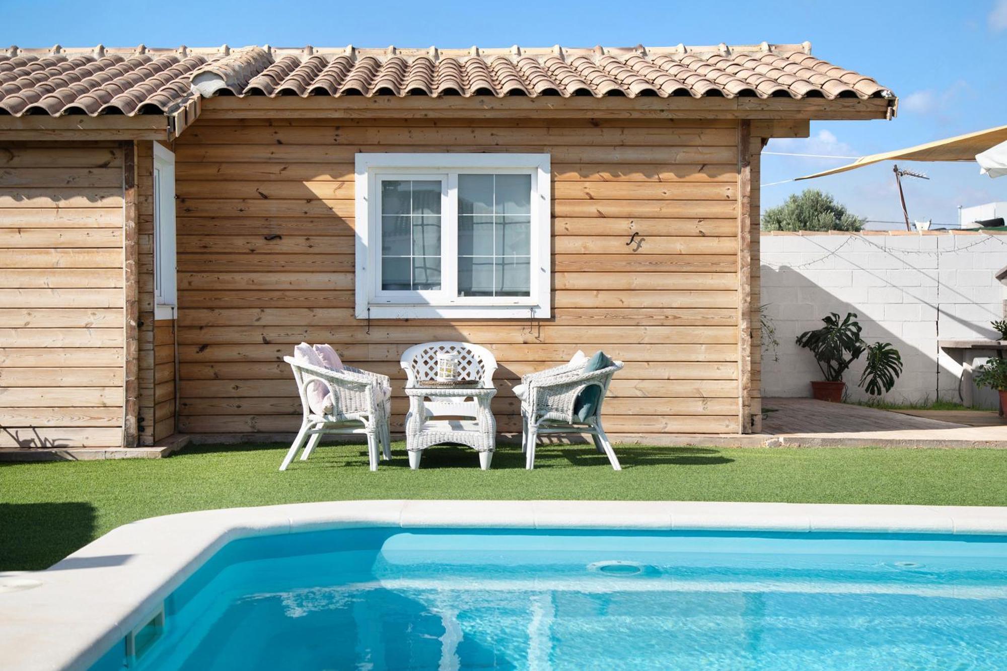 Villa Fuego - Solo Familias Chiclana de la Frontera Dış mekan fotoğraf